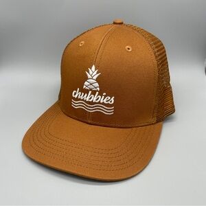 NWOT Chubbies Tan Mesh Back Hat